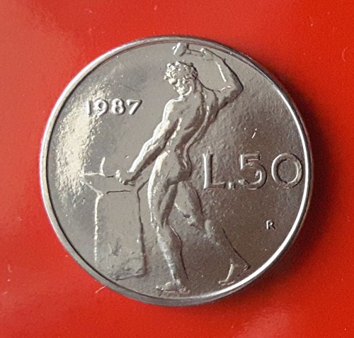 Lire 1987 errore più - 50,