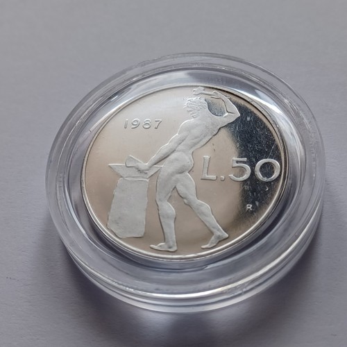 Italia moneta collezione - italia,