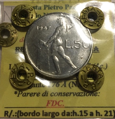 Italia 50 lire 1987 - 50,