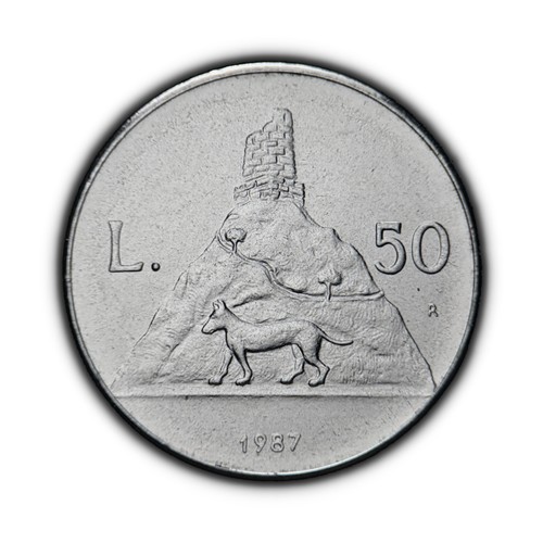 San marino 1987 lire - marino.,
