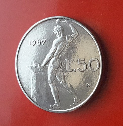 Lire 1987 errore più - 50,