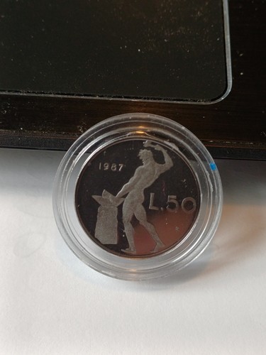 Lire 1987 proof - 50, serie