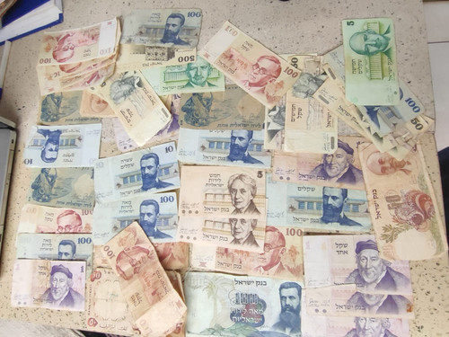 Israele lotto banconote - israele,
