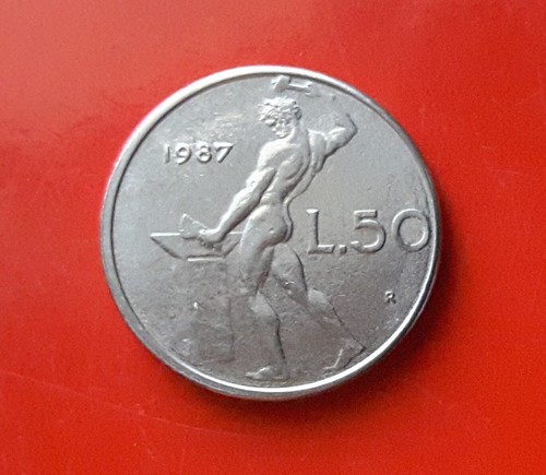 Lire 1987 errore - 50,