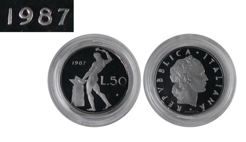 Variante 50 lire 1987 - 1987, fdc
