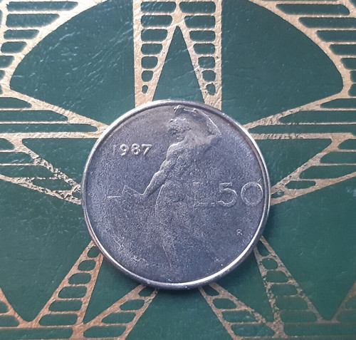Lire 1987 vulcano - ($), (vulcano