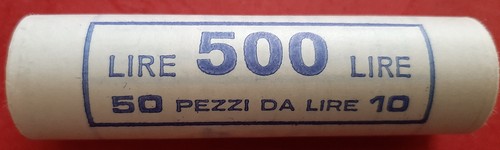 Rotolino lire 1987 spighe - 1987,