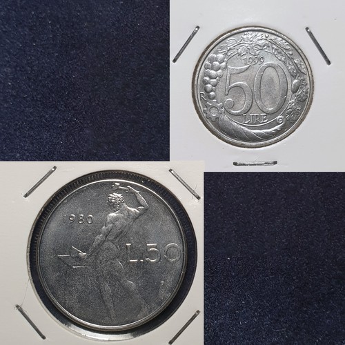 Italia moneta lire vulcano - lire,