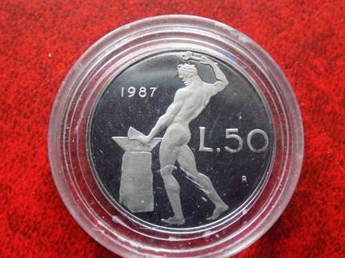Lire 1987 vulcano tipo - 50,